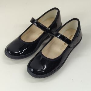 New Naturino Pavia Black Patent Leather Mary Jane Flats Size EU 31 (US 13)